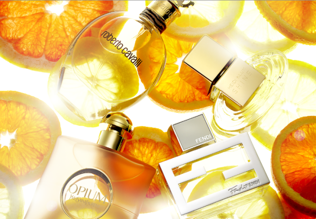 Shiny, happy citrus perfumes