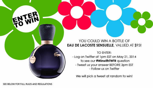 Eau de Lacoste Sensuelle Contest