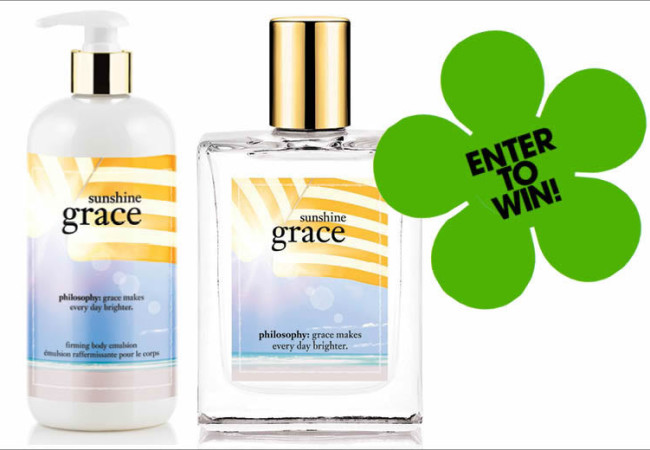 Philosophy Sunshine Grace  FRAGRANCE CONTEST