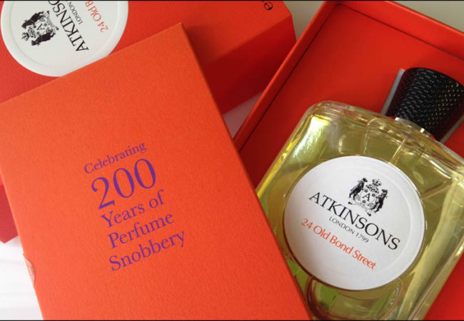 Reviewing Atkinsons 24 Old Bond Street cologne