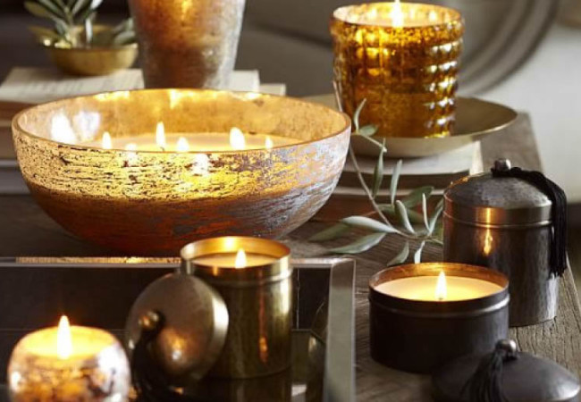 Home fragrances for cocooning and entertaining