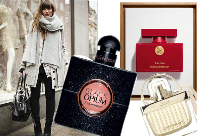 Perfumes to wear with cozy winter fashion