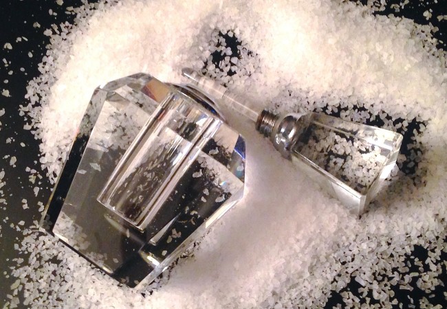 Pass the salt. Saline is the latest in perfume tastes