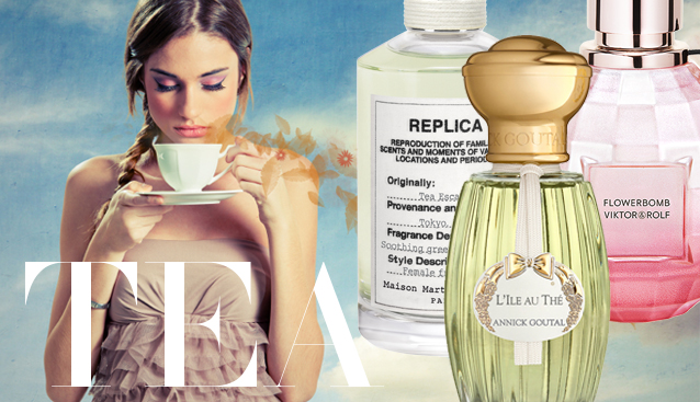 New perfumes embrace the tea trend