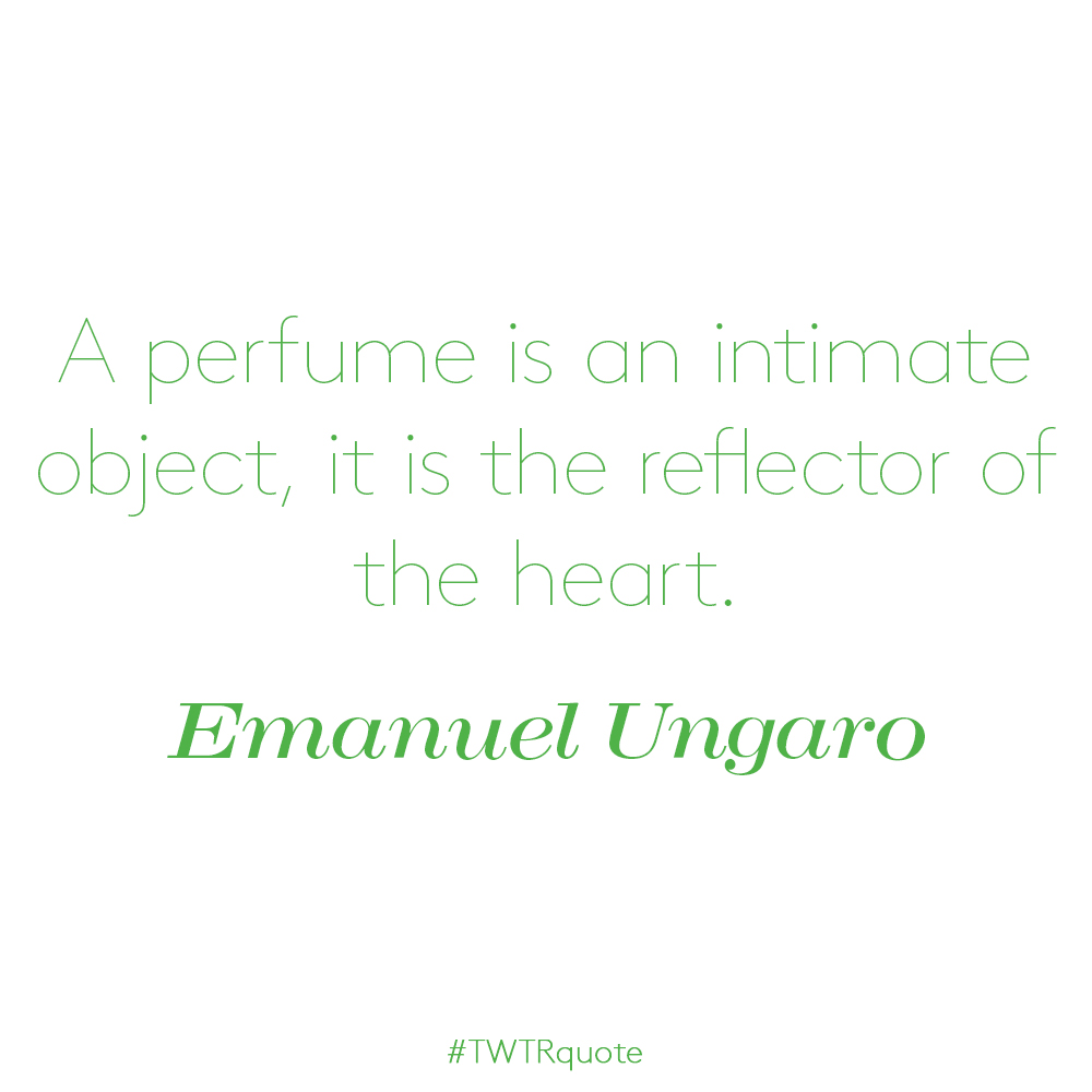 Emanuel Ungaro: “A perfume is…