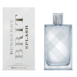 Citrus fragrances for men featuring the fresh scent Burberry Brit Splash. Vetiver subs in for citrus to bright effect.