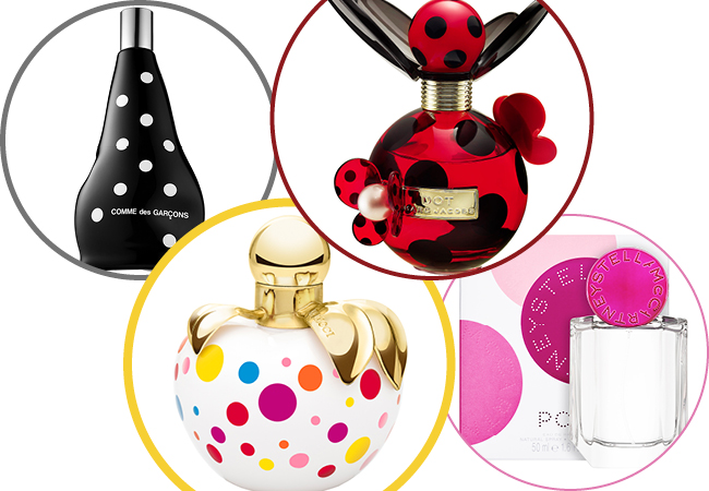 Polka dots as a perfume trend?