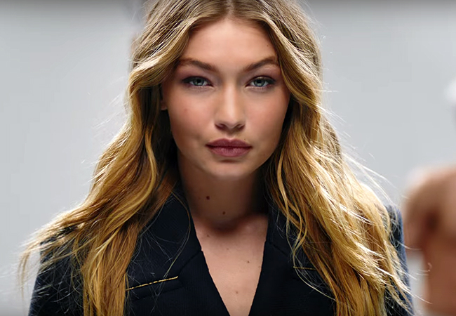 “The Girl” is Gigi Hadid for Tommy Hilfiger