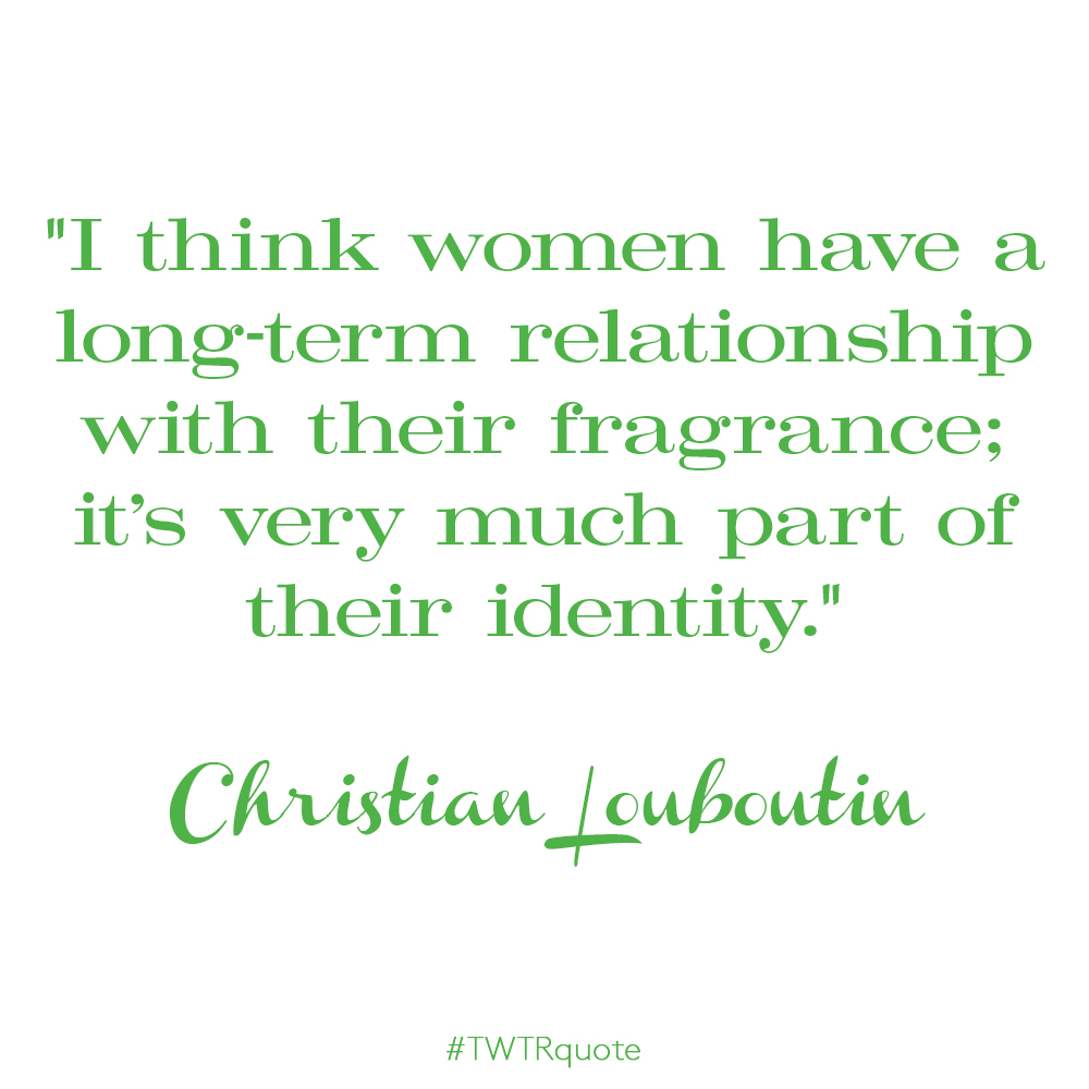 Christian Louboutin: “I think women have a long-term…”